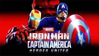 изображение,скриншот к Железный человек и Капитан Америка: Союз героев / Iron Man and Captain America: Heroes United (2014)