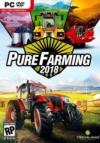 постер к Pure Farming 2018: Digital Deluxe Edition [v 1.3.2.6 + 16 DLC] (2018) PC | RePack от xatab